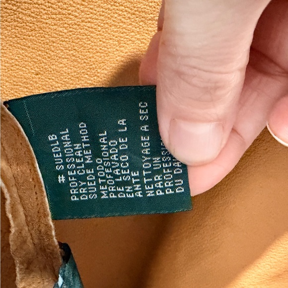 Vintage Ralph Lauren Dry Goods Supply Fringe Suede Western Jacket - Picture 8 of 11